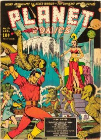 Cover Planet Comics #10
